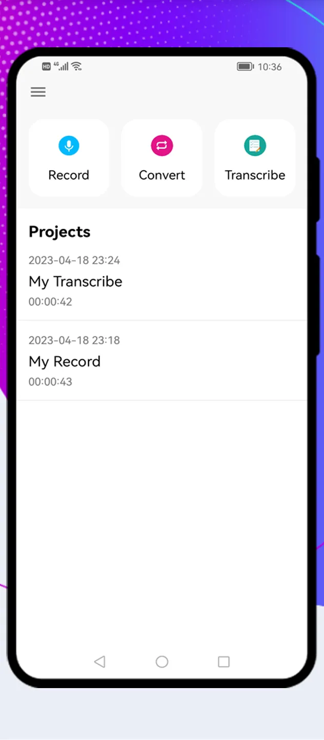 Audio to Text Converter | Indus Appstore | Screenshot