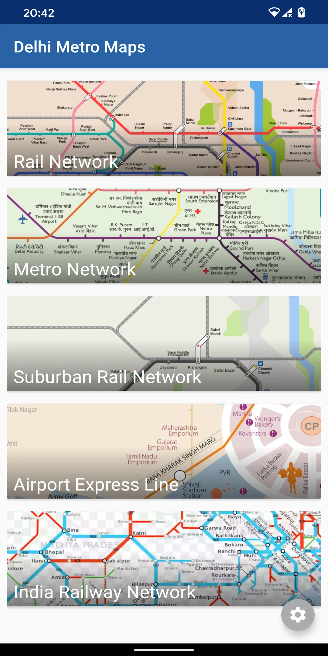 Delhi Metro Map (Offline) | Indus Appstore | Screenshot