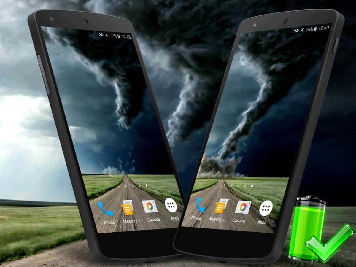 Tornado Video Live Wallpaper | Indus Appstore | Screenshot