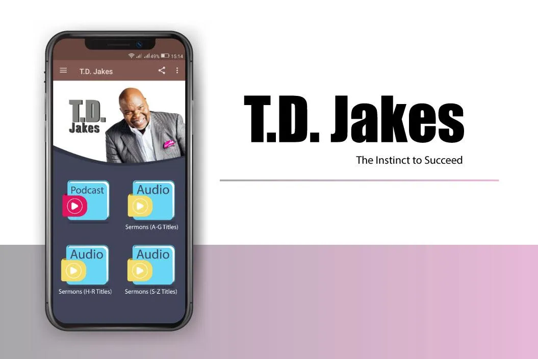 T.D. Jakes Motivation | Indus Appstore | Screenshot