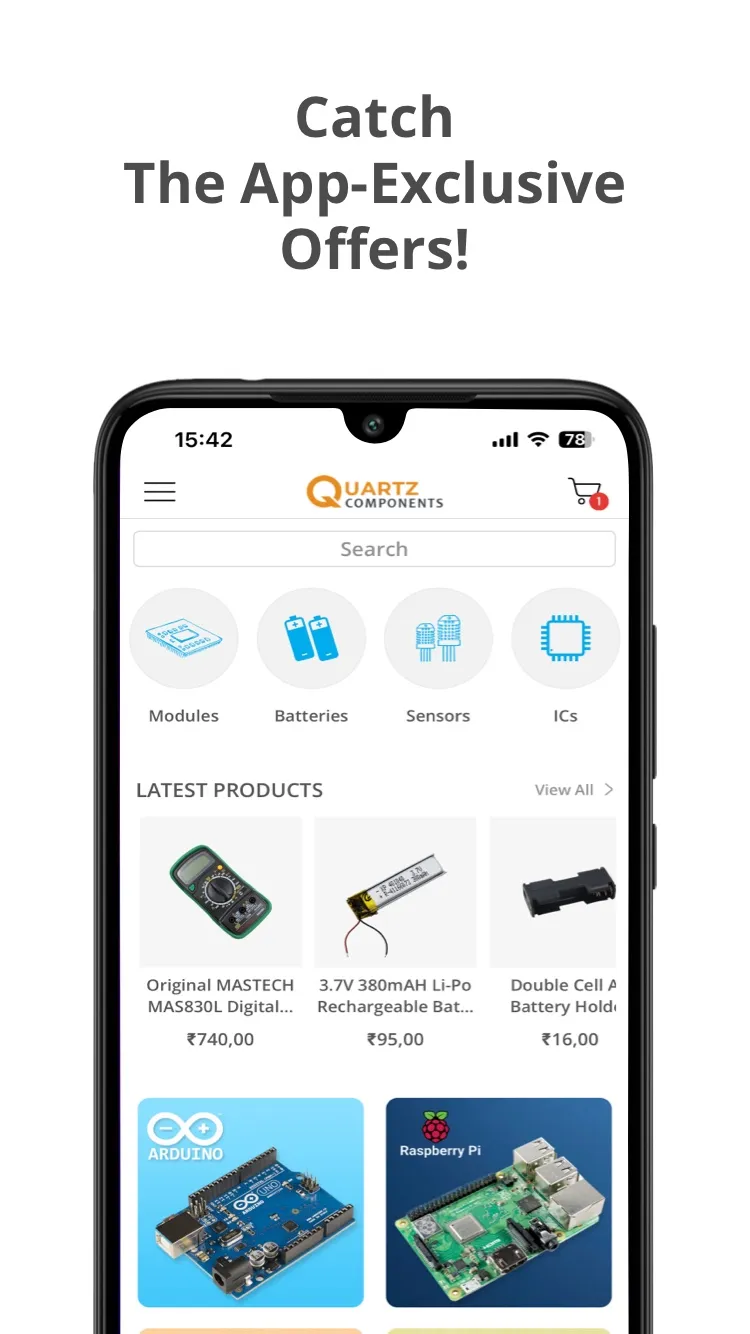 Quartz Components | Indus Appstore | Screenshot