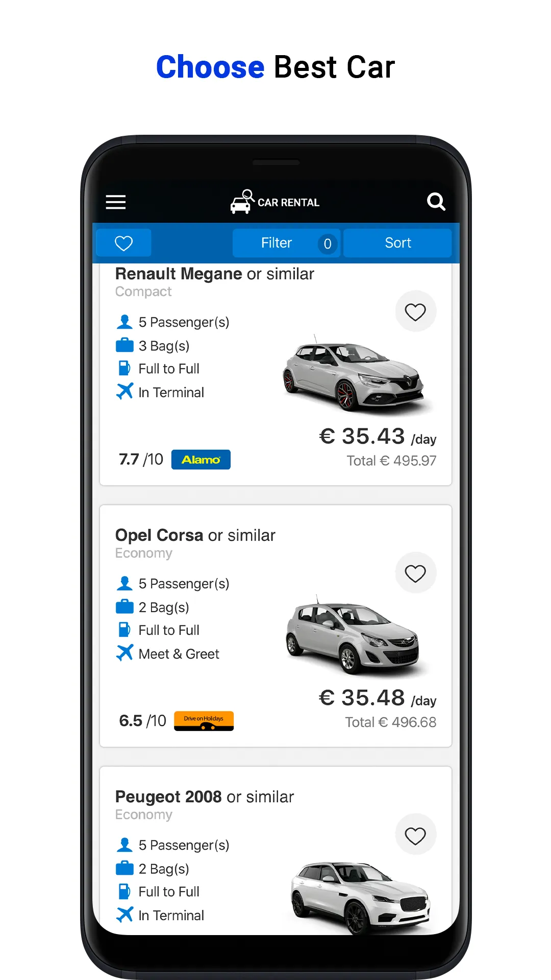 Car Rental: RentalCars 24h app | Indus Appstore | Screenshot