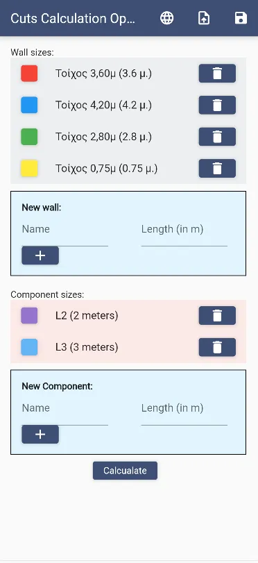 Cuts Calculation Optimiser | Indus Appstore | Screenshot