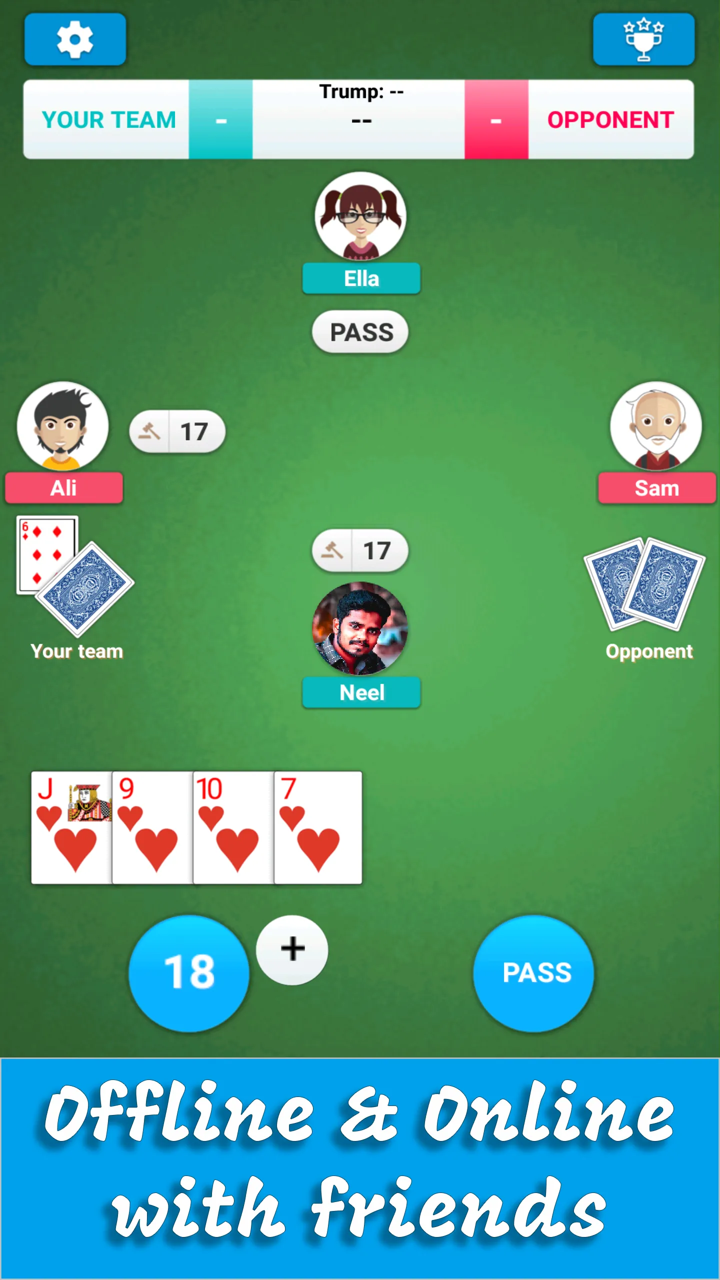 Card Game 29 | Indus Appstore | Screenshot