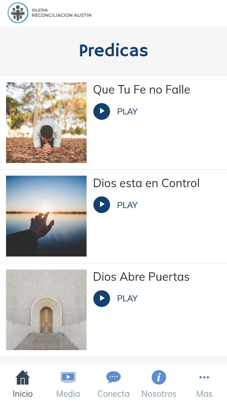 Iglesia Reconciliacion Austin | Indus Appstore | Screenshot