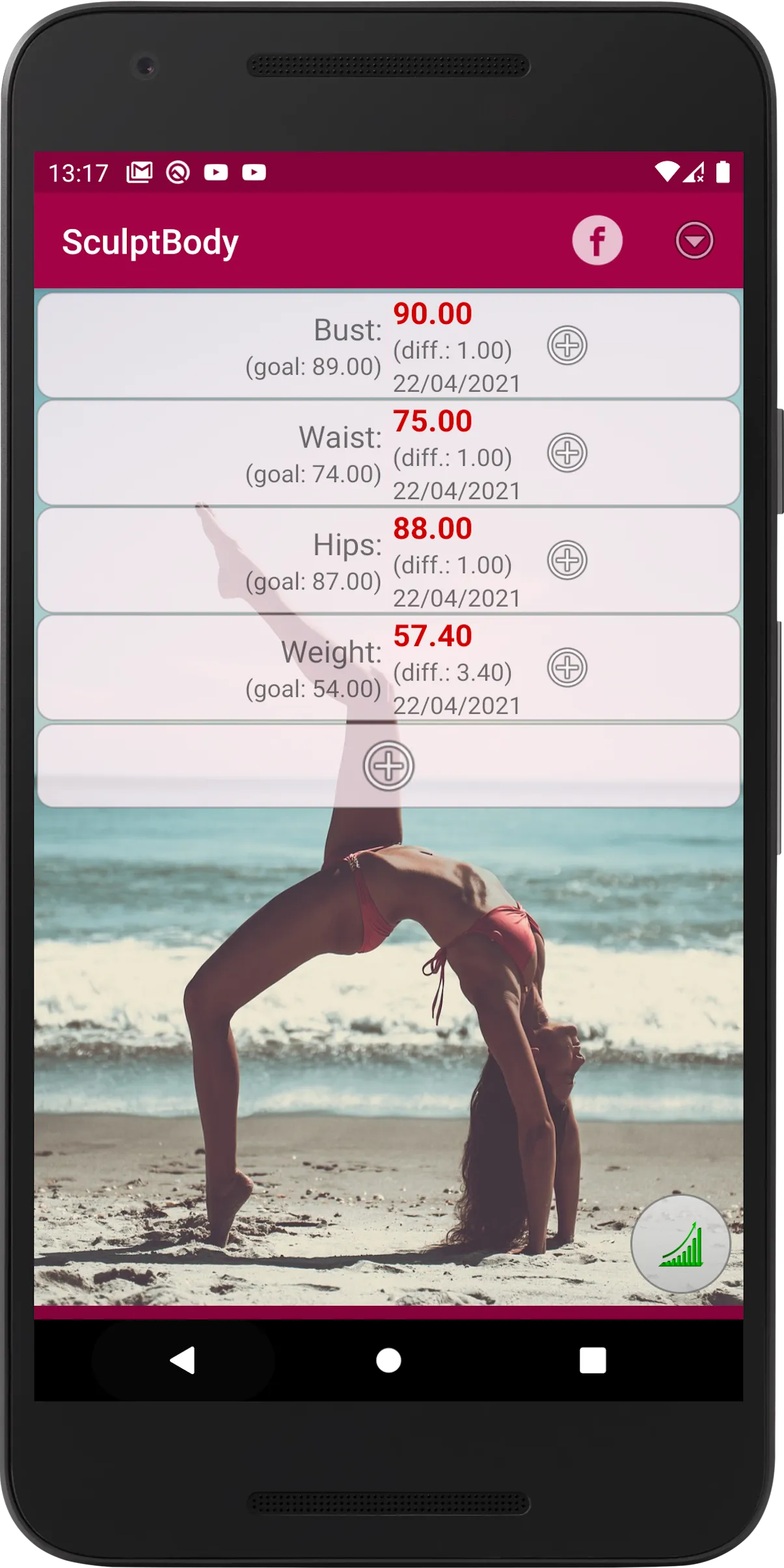 SculptBody - Body Measurement/ | Indus Appstore | Screenshot