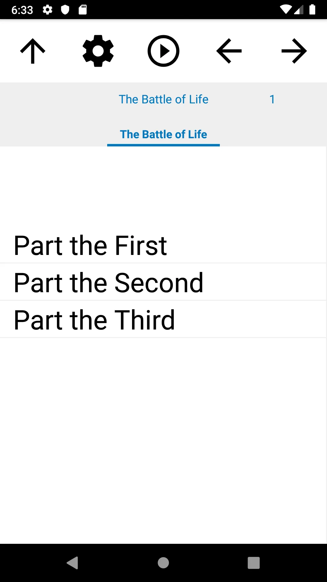 Book, The Battle of Life | Indus Appstore | Screenshot