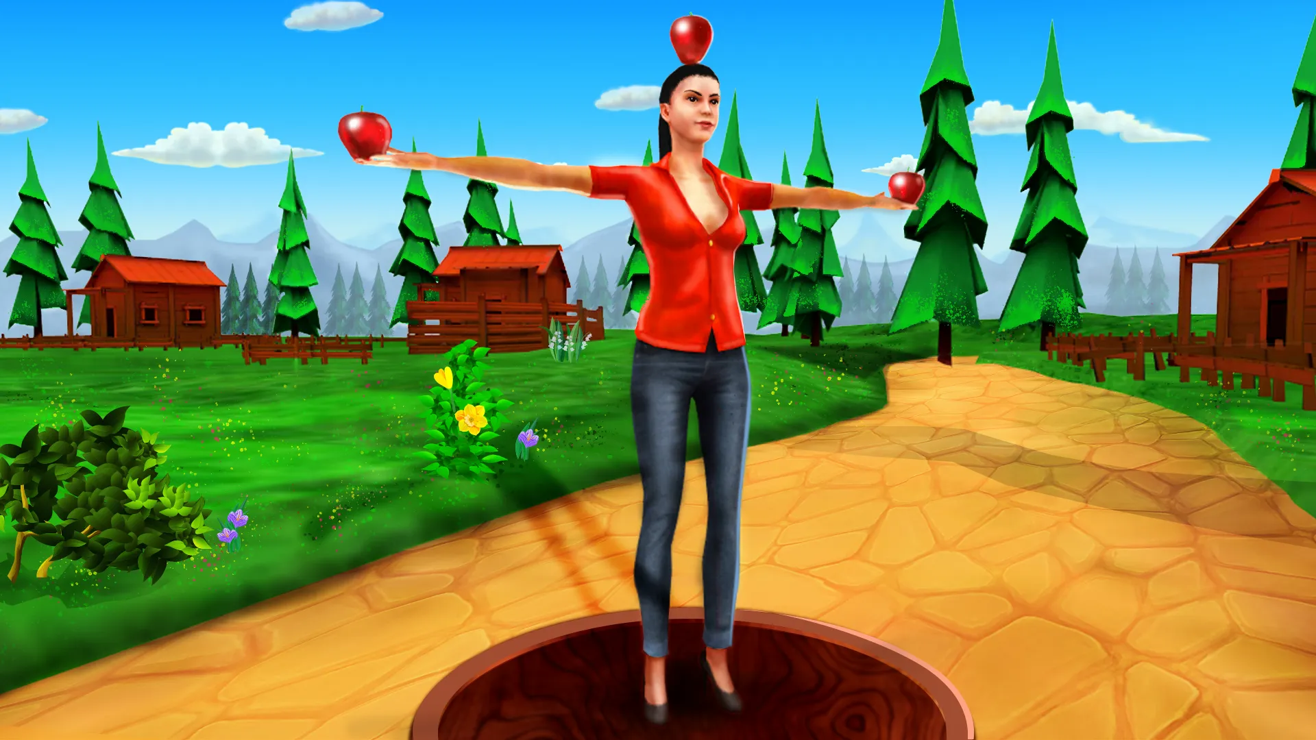 Apple Shooter Game - 3D | Indus Appstore | Screenshot