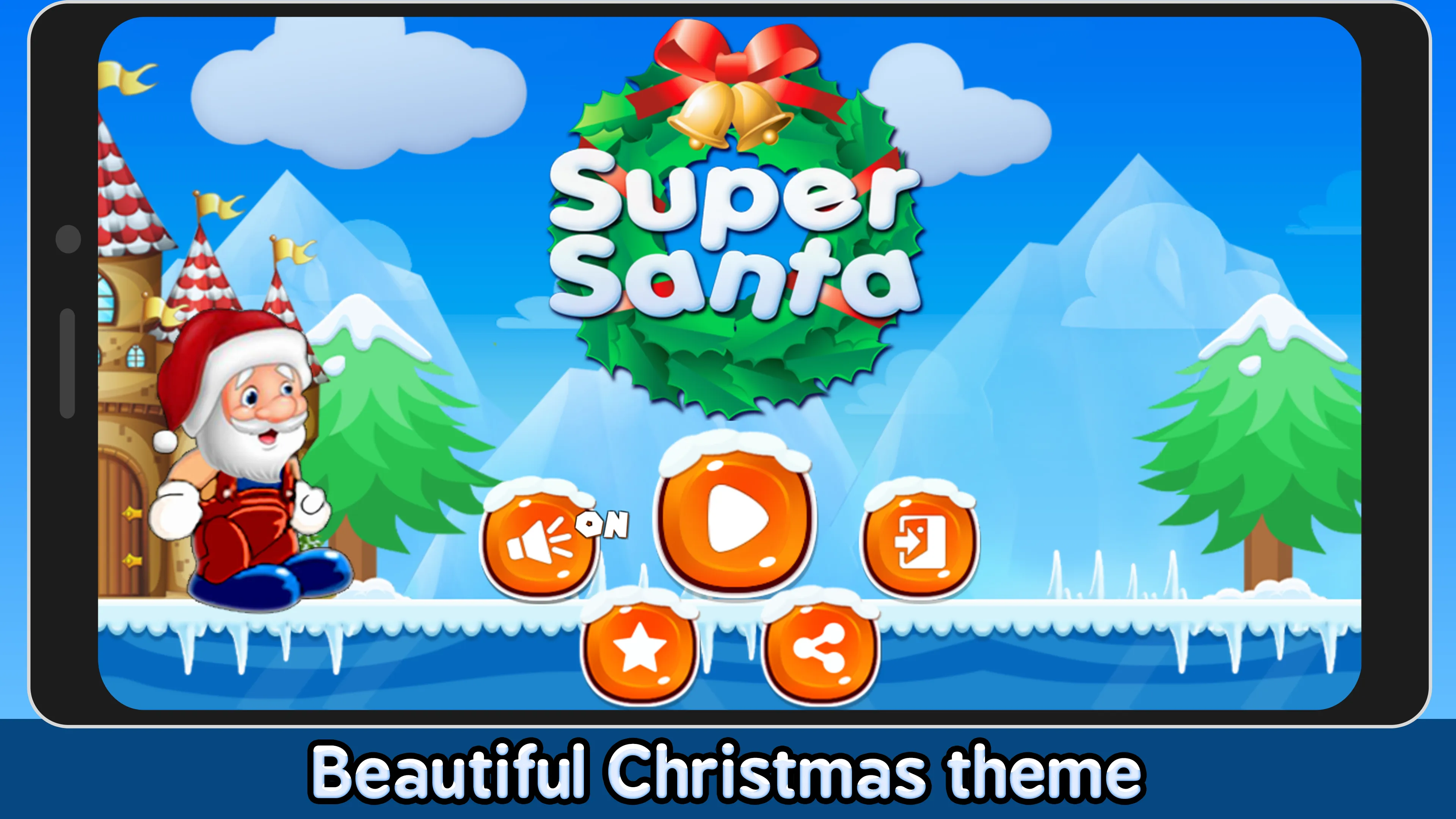 Super Santa Run & Jump | Indus Appstore | Screenshot