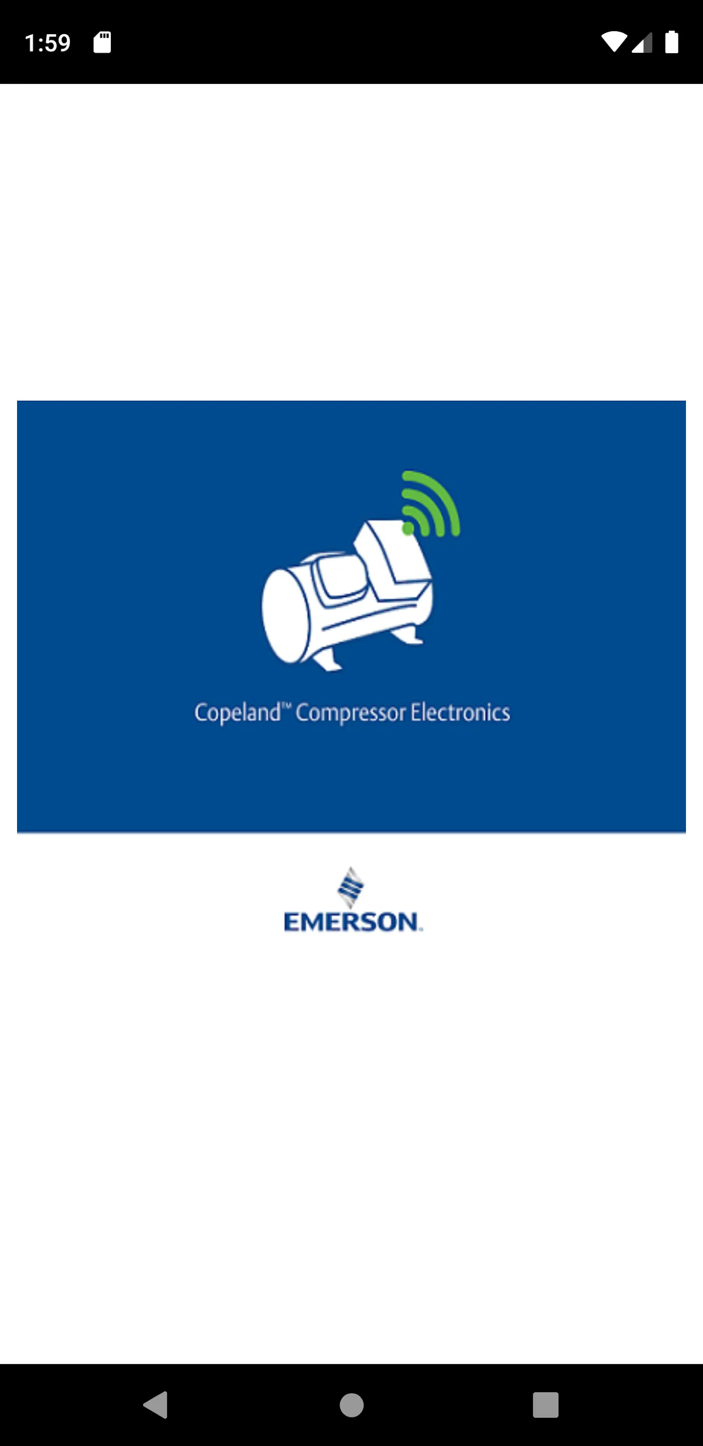 Copeland™ compressor electroni | Indus Appstore | Screenshot