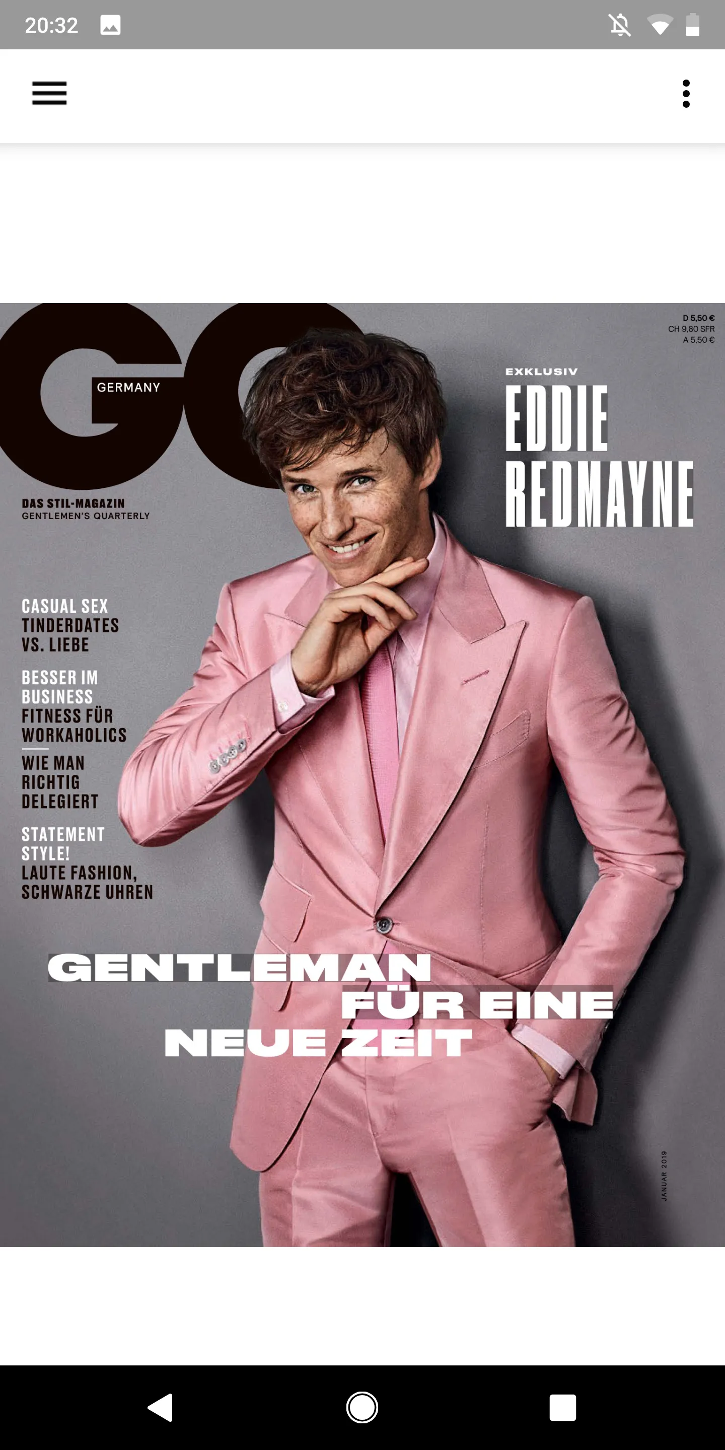 GQ MAGAZIN (D) | Indus Appstore | Screenshot