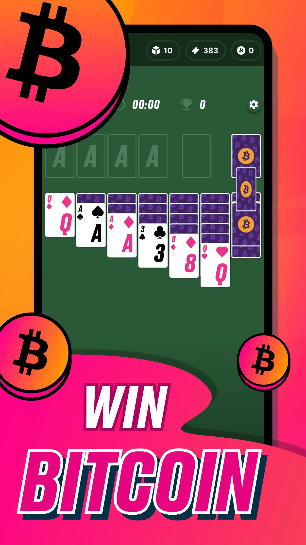 Club Bitcoin: Solitaire | Indus Appstore | Screenshot