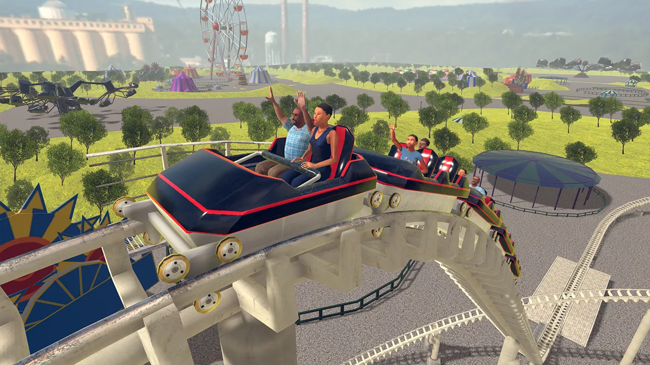 Roller Coaster Simulator Game | Indus Appstore | Screenshot