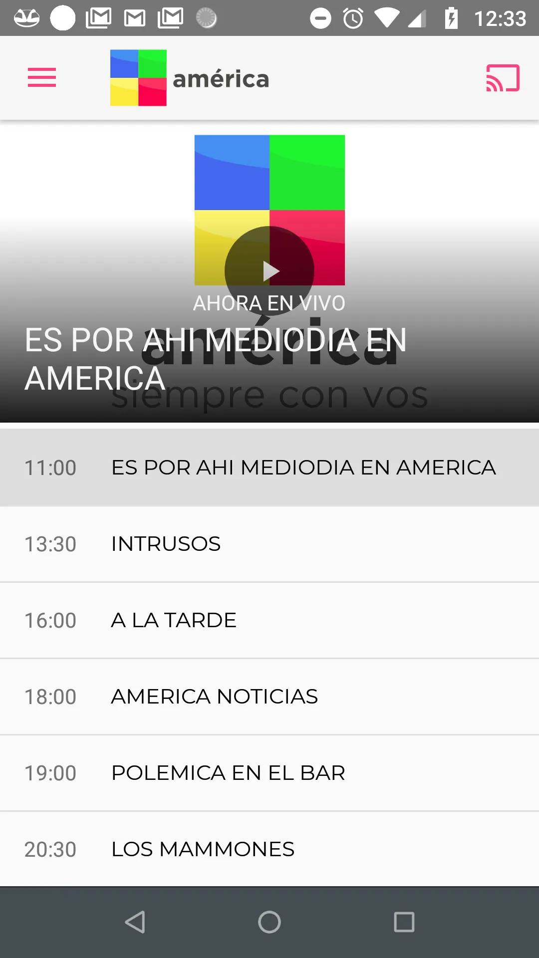 América TV - La Vida en Vivo | Indus Appstore | Screenshot