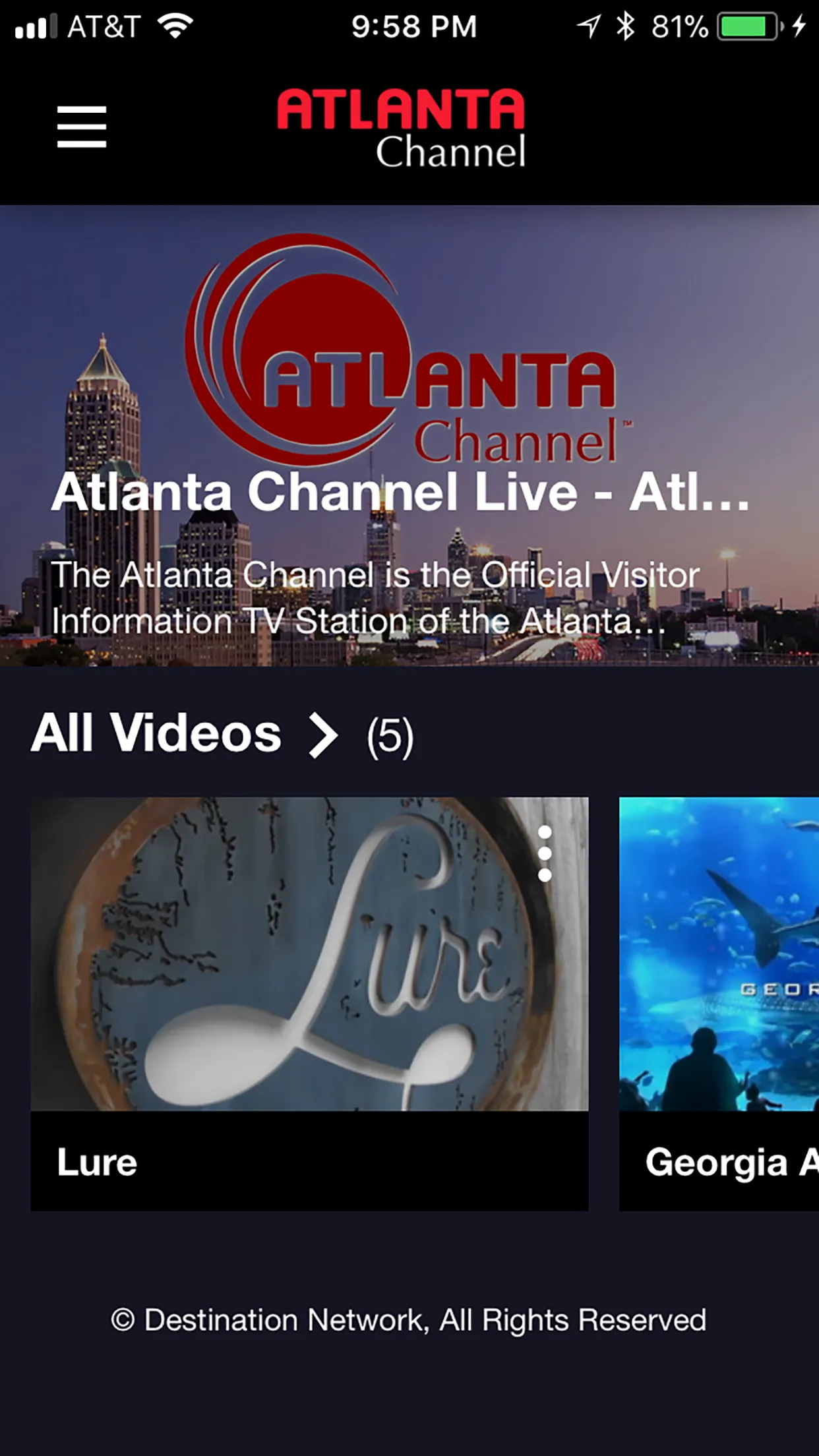 Atlanta Channel | Indus Appstore | Screenshot