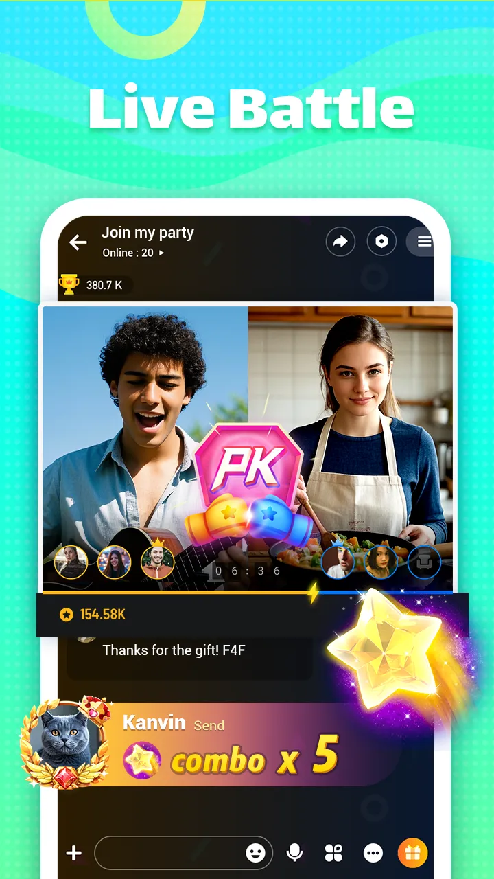 Ola Party - Live, Chat & Party | Indus Appstore | Screenshot