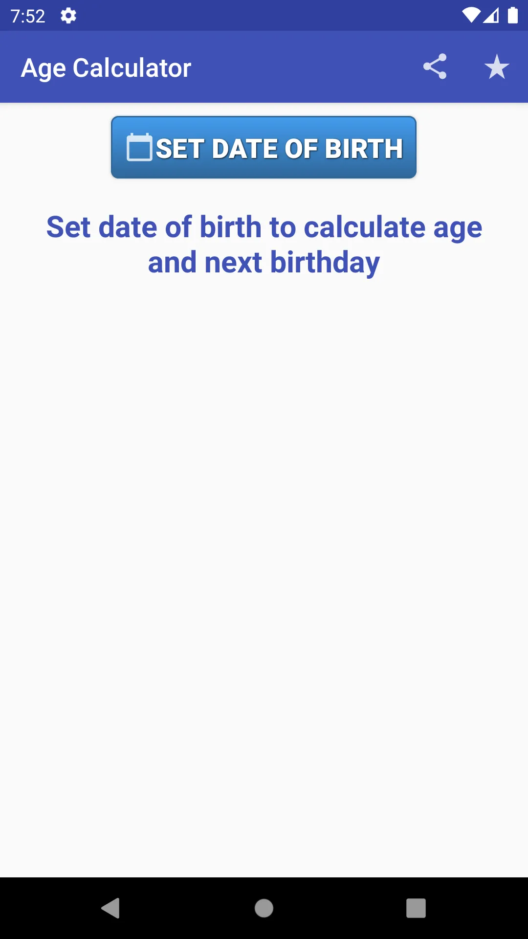 Age Calculator | Indus Appstore | Screenshot