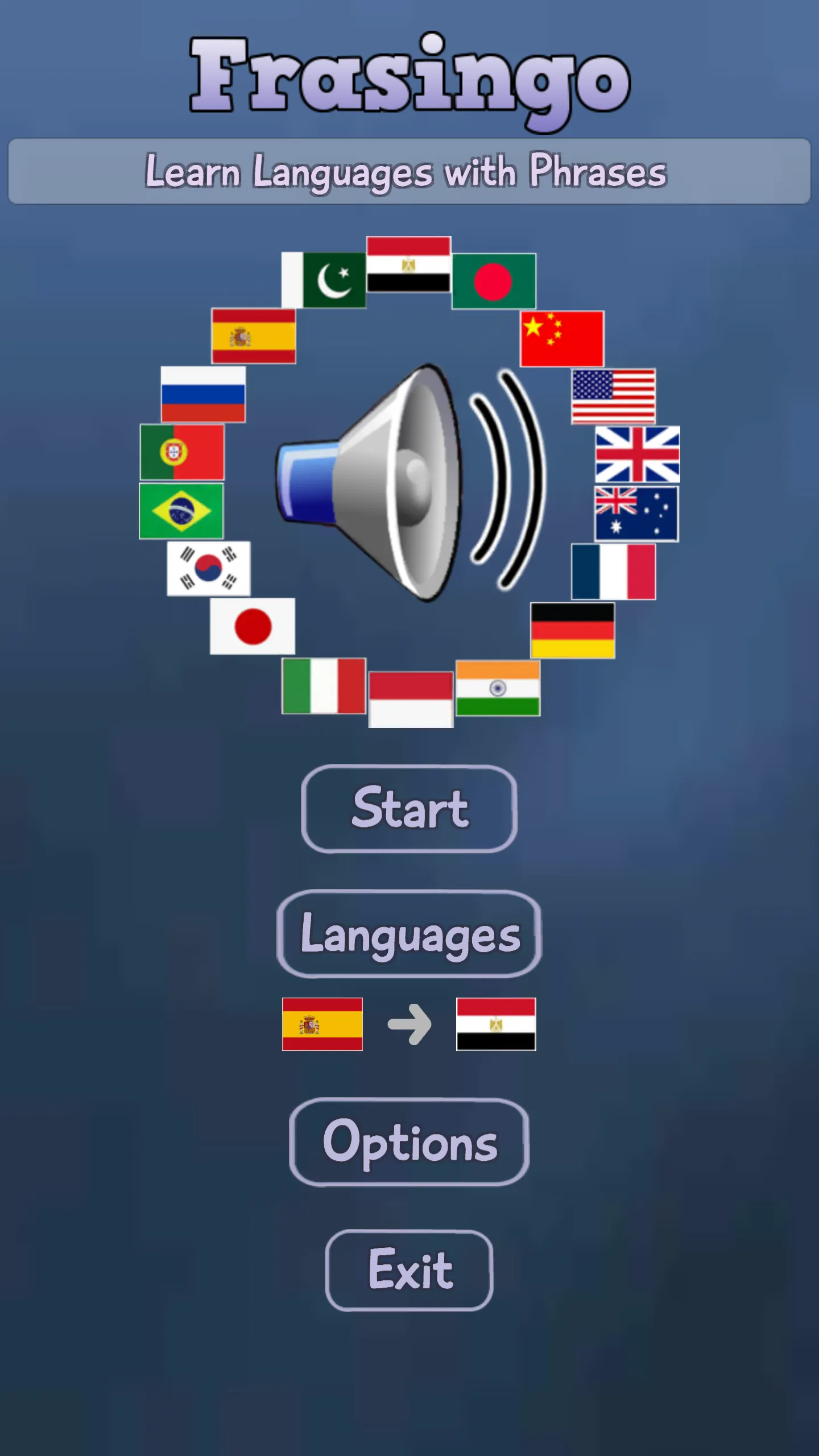 Learn Languages with Phrases | Indus Appstore | Screenshot