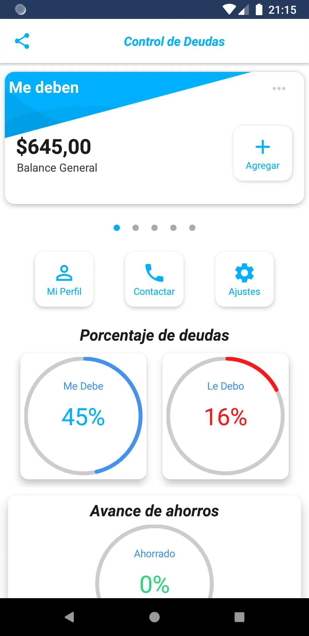 Control de Deudas | Indus Appstore | Screenshot