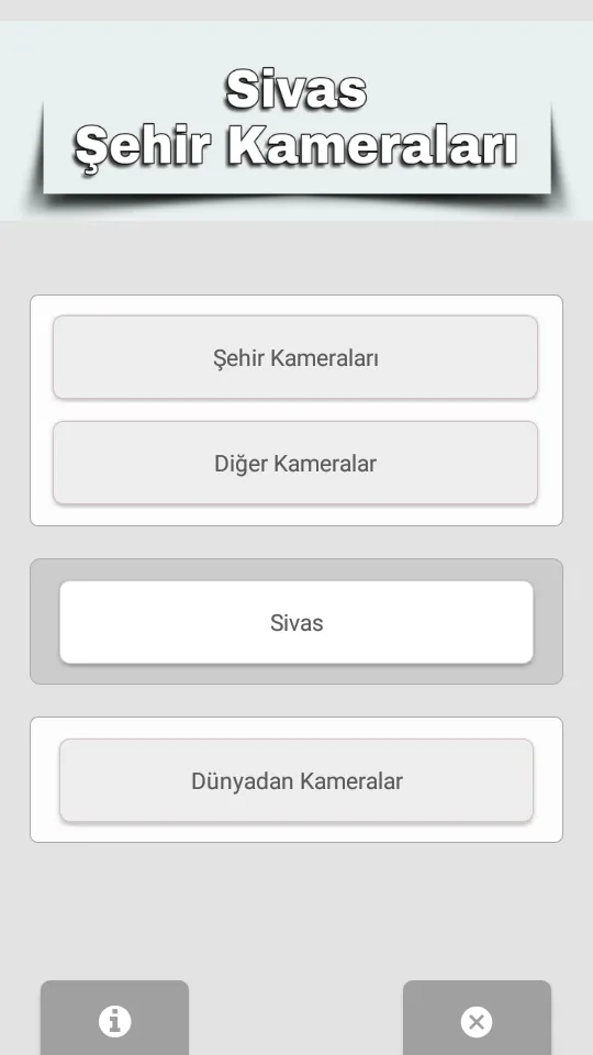 Sivas Şehir Kameraları | Indus Appstore | Screenshot