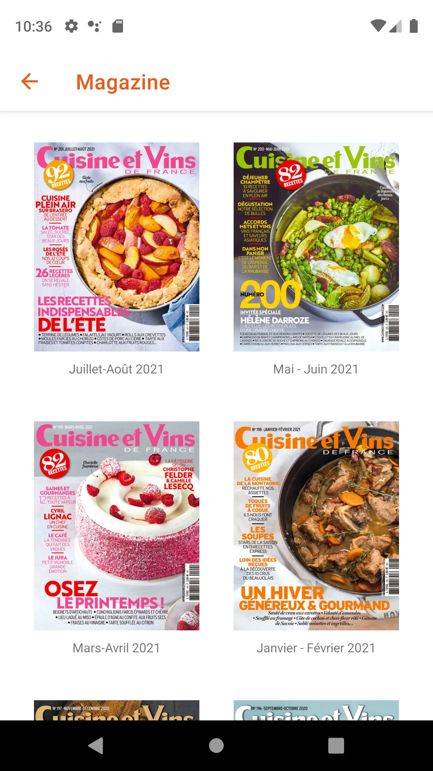 Cuisine et Vins de France | Indus Appstore | Screenshot