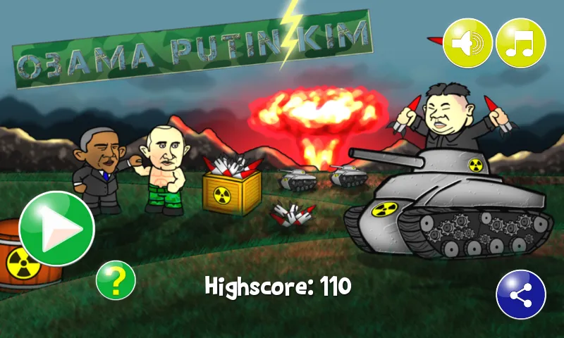 Obama & Putin vs. Kim | Indus Appstore | Screenshot