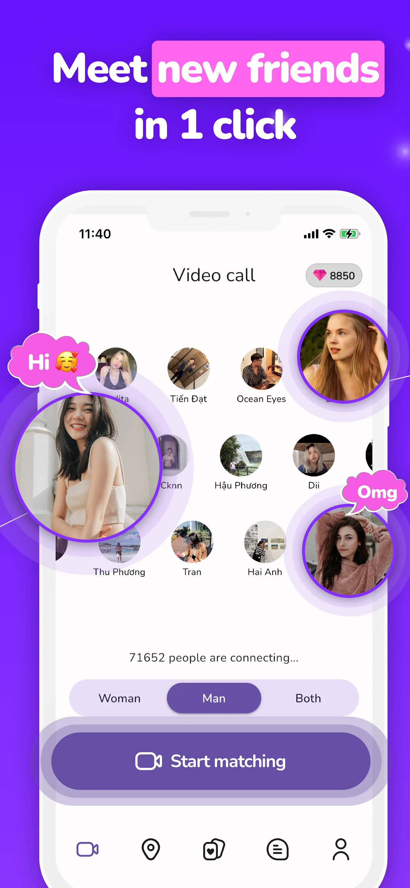 Ravi: Video Chat, Make friends | Indus Appstore | Screenshot