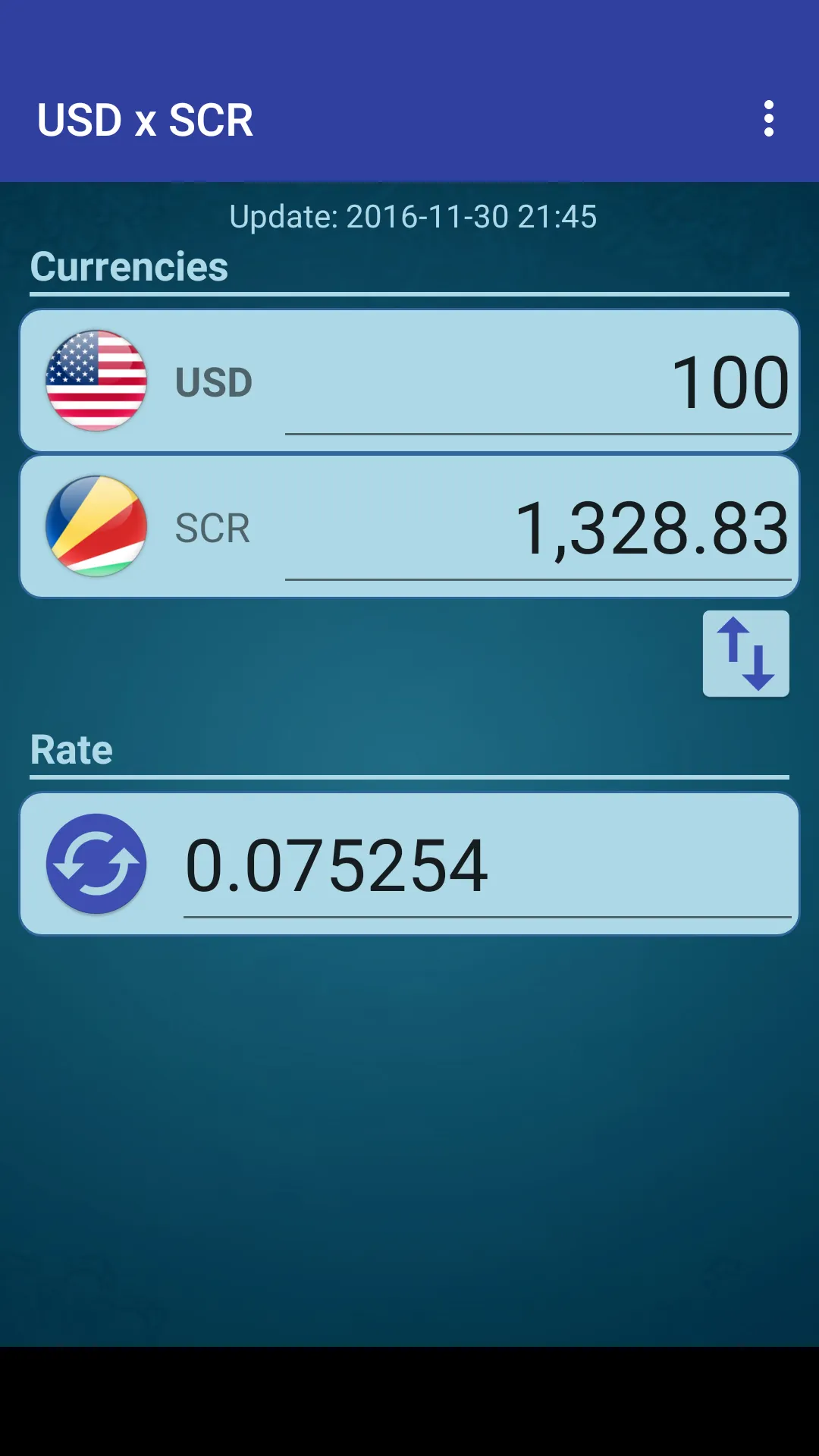 US Dollar to Seychelles Rupee | Indus Appstore | Screenshot