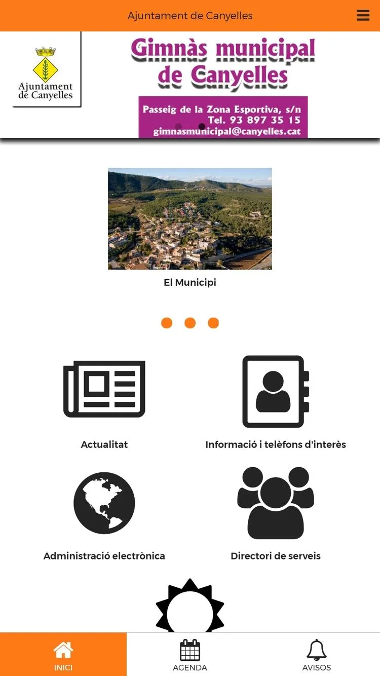 Ajuntament de Canyelles | Indus Appstore | Screenshot