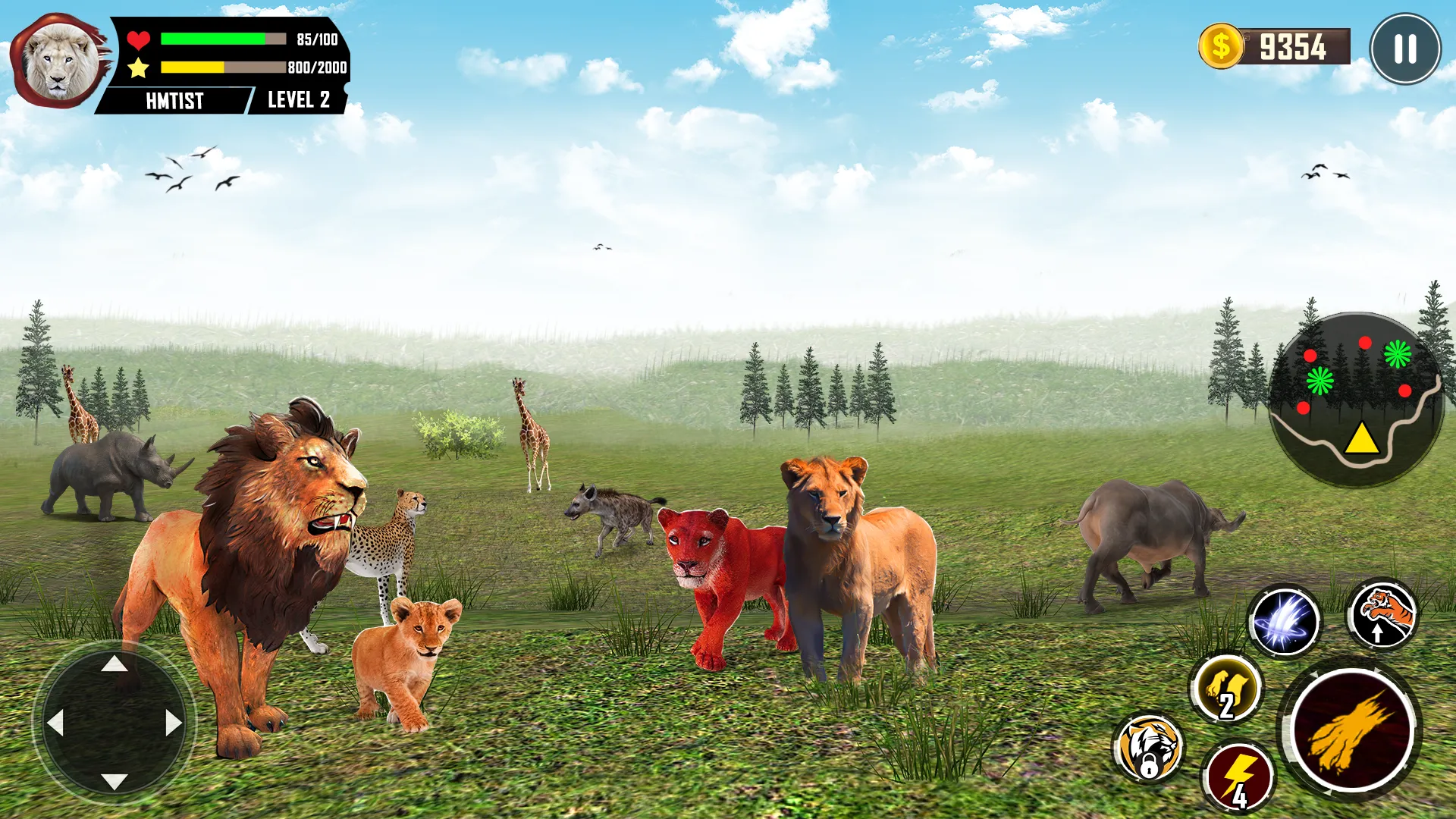 Lion Family Simulator 3d Games | Indus Appstore | Screenshot