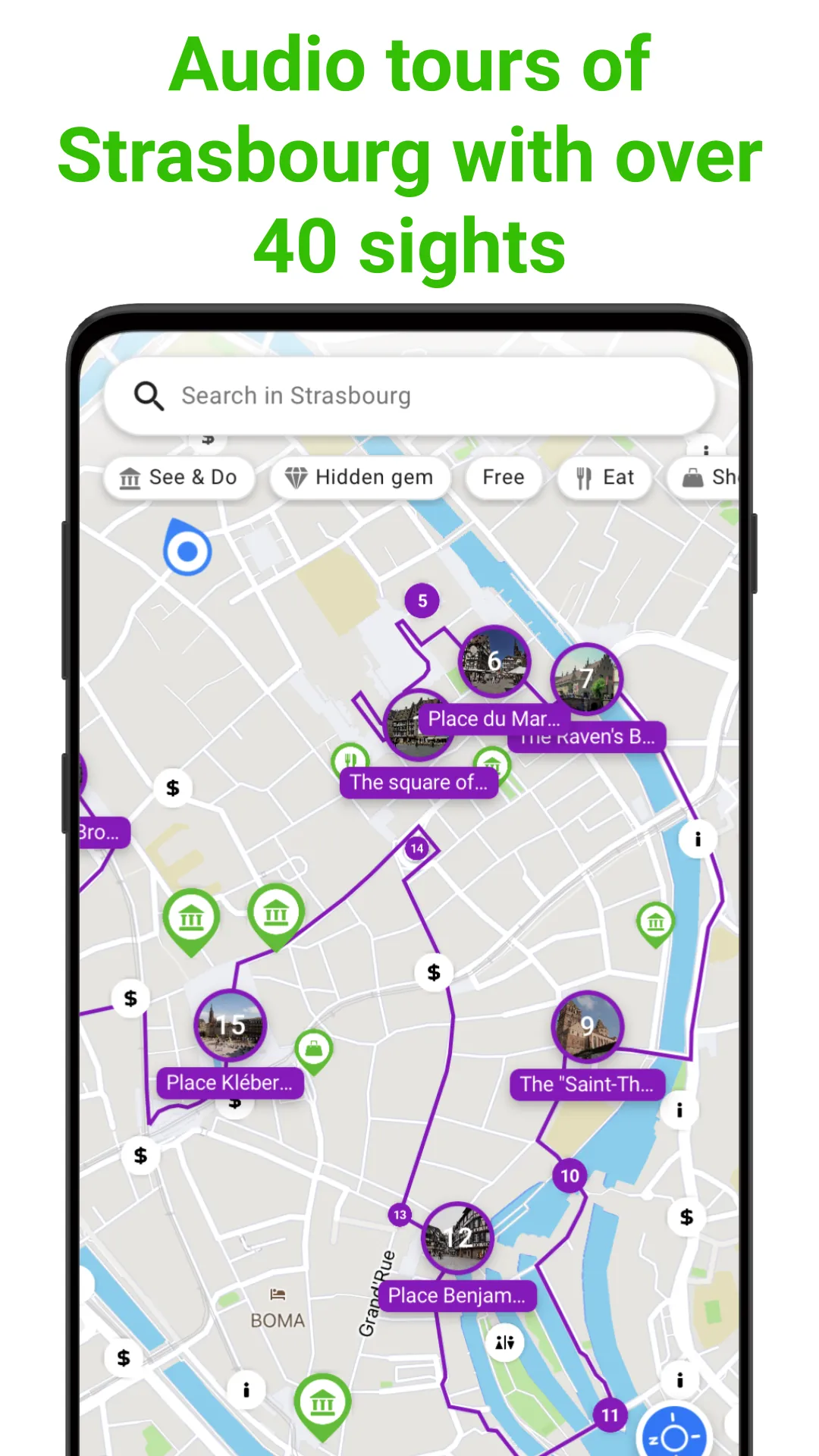 Strasbourg SmartGuide | Indus Appstore | Screenshot