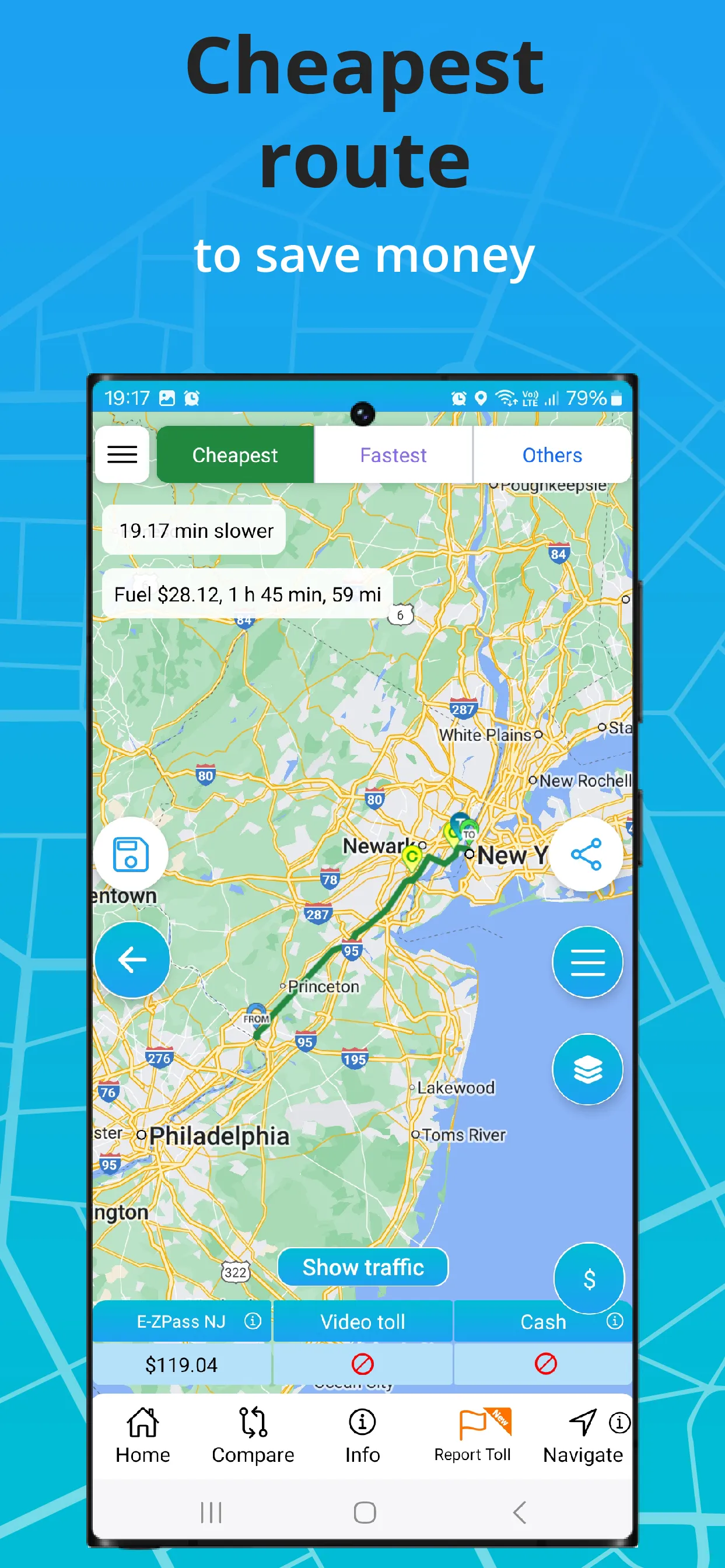 TollGuru: Toll, GPS Navigation | Indus Appstore | Screenshot