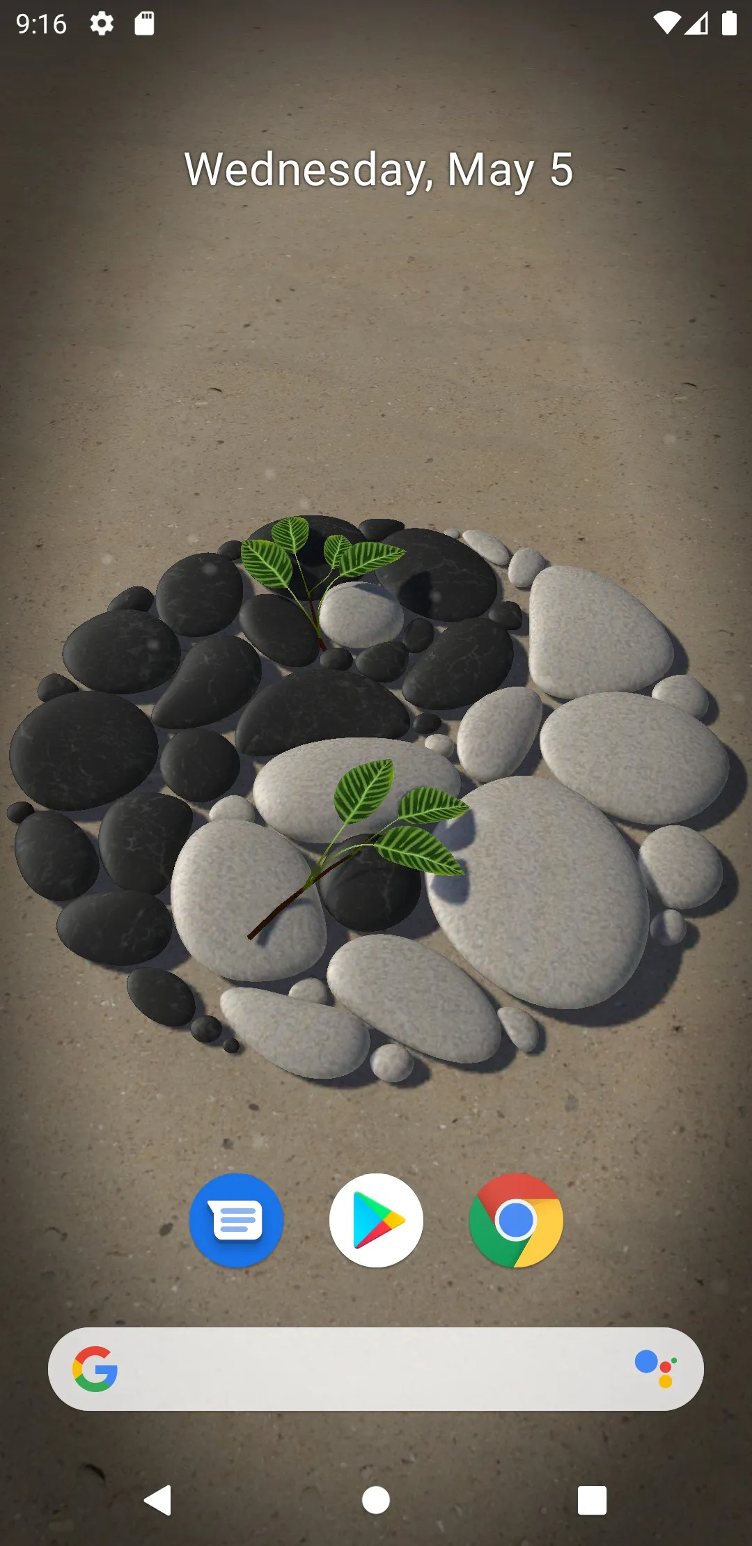 3D Zen Stones Live Wallpaper | Indus Appstore | Screenshot