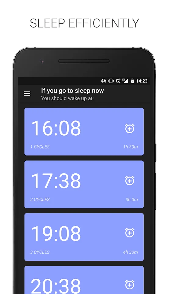 Sleep Time - Cycle Alarm Timer | Indus Appstore | Screenshot