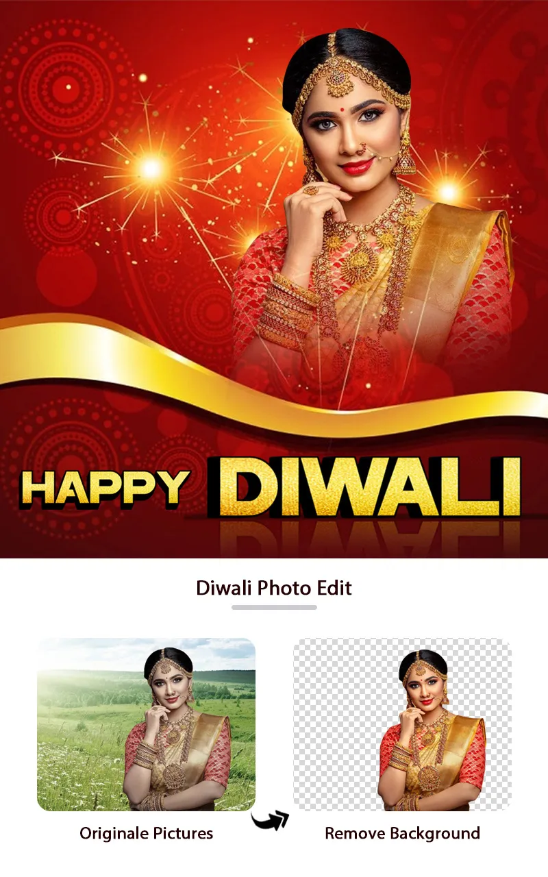 Diwali Photo Editor | Indus Appstore | Screenshot