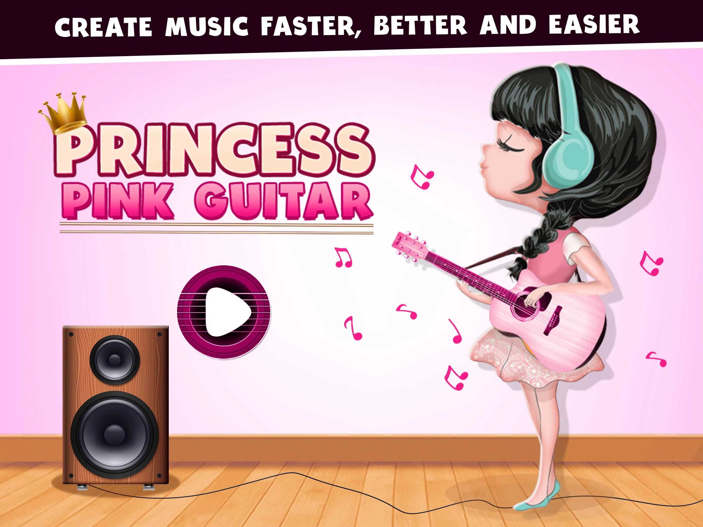 Girls Princess Guitar & Piano | Indus Appstore | Screenshot