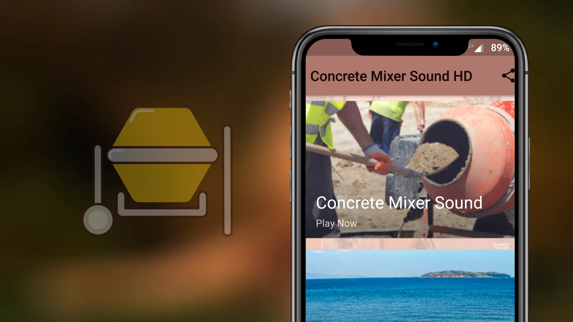 Concrete Mixer Sound | Indus Appstore | Screenshot