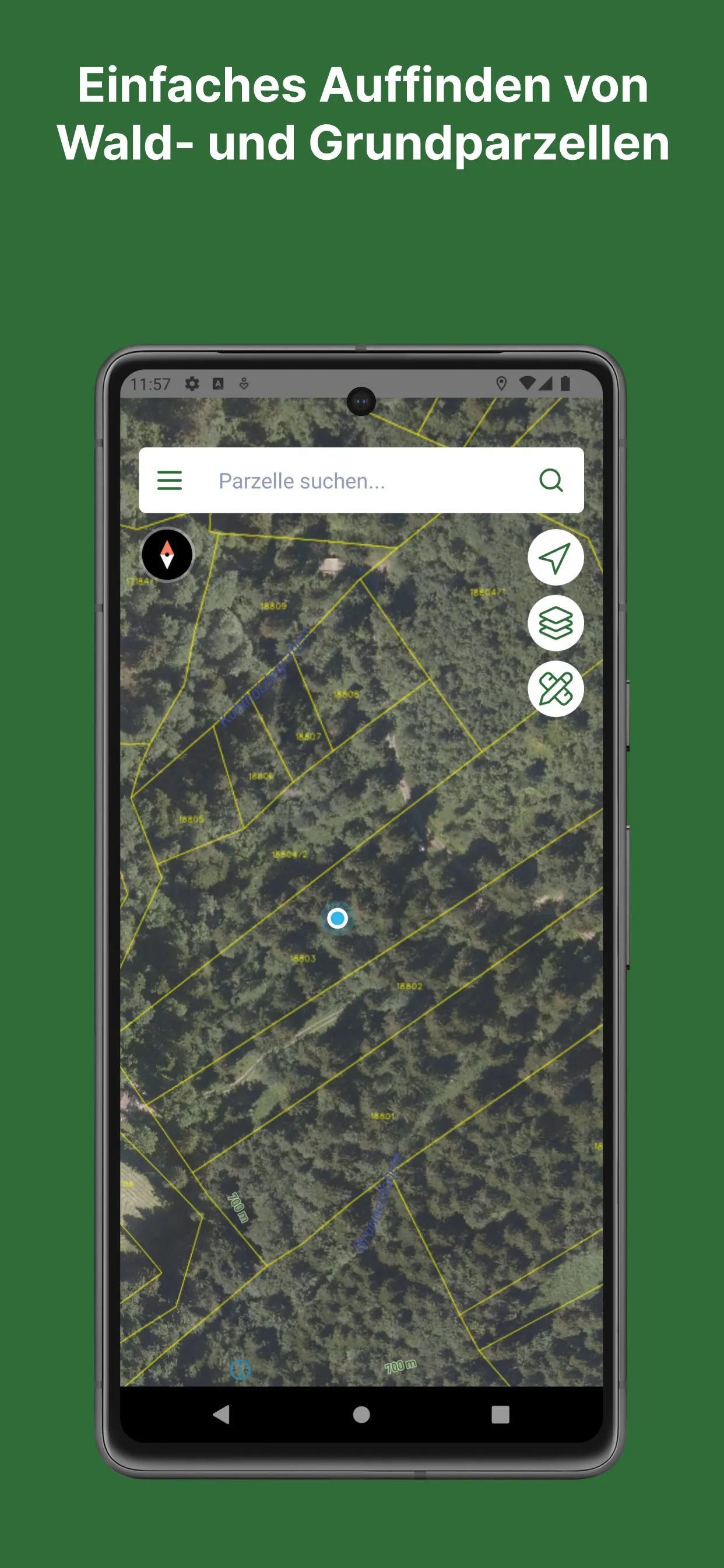 Waldfinder Vorarlberg | Indus Appstore | Screenshot