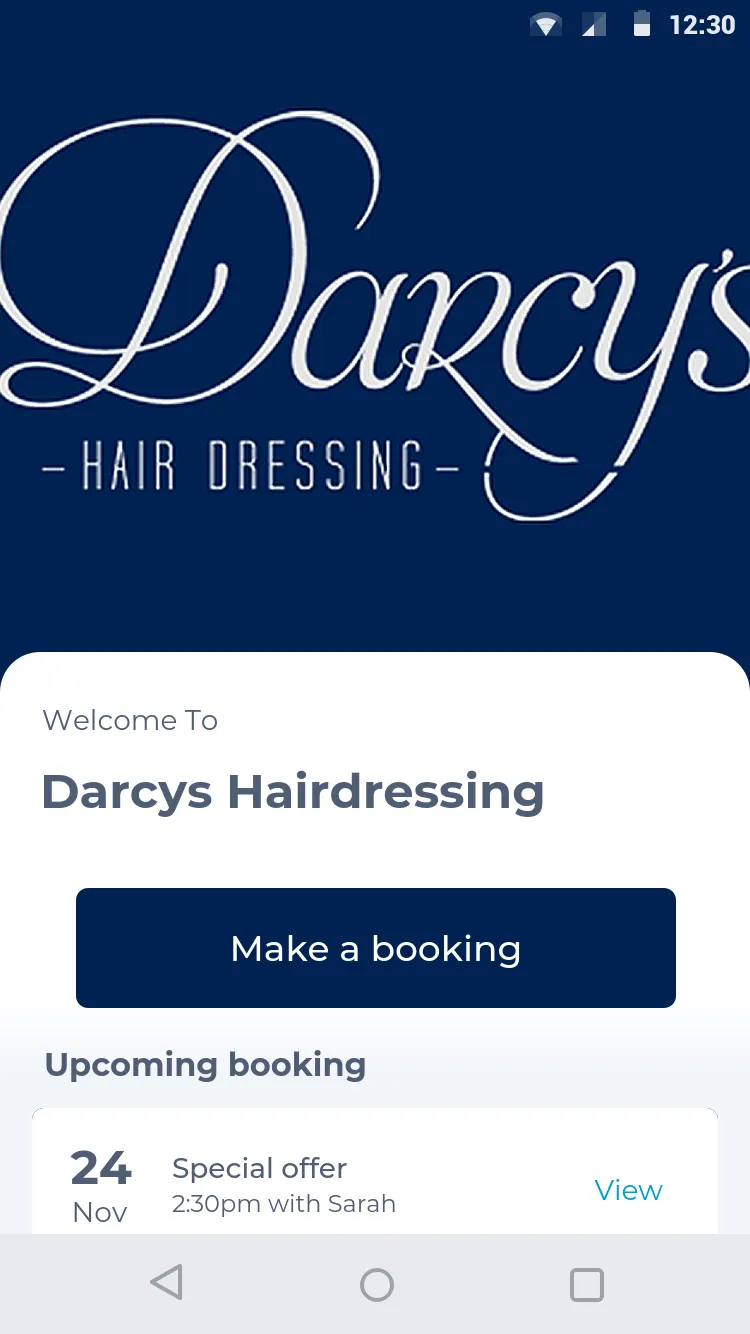 Darcys Hairdressing | Indus Appstore | Screenshot