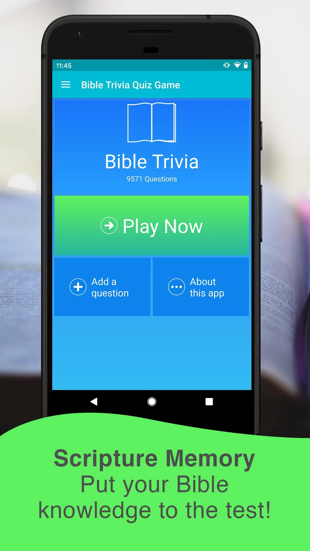 Bible Trivia Game | Indus Appstore | Screenshot