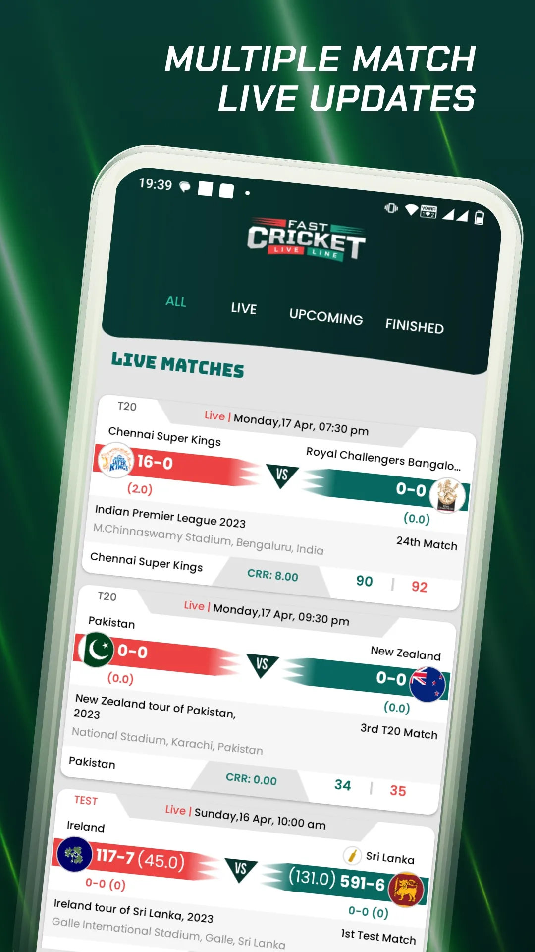 Fast Cricket Live Line | Indus Appstore | Screenshot