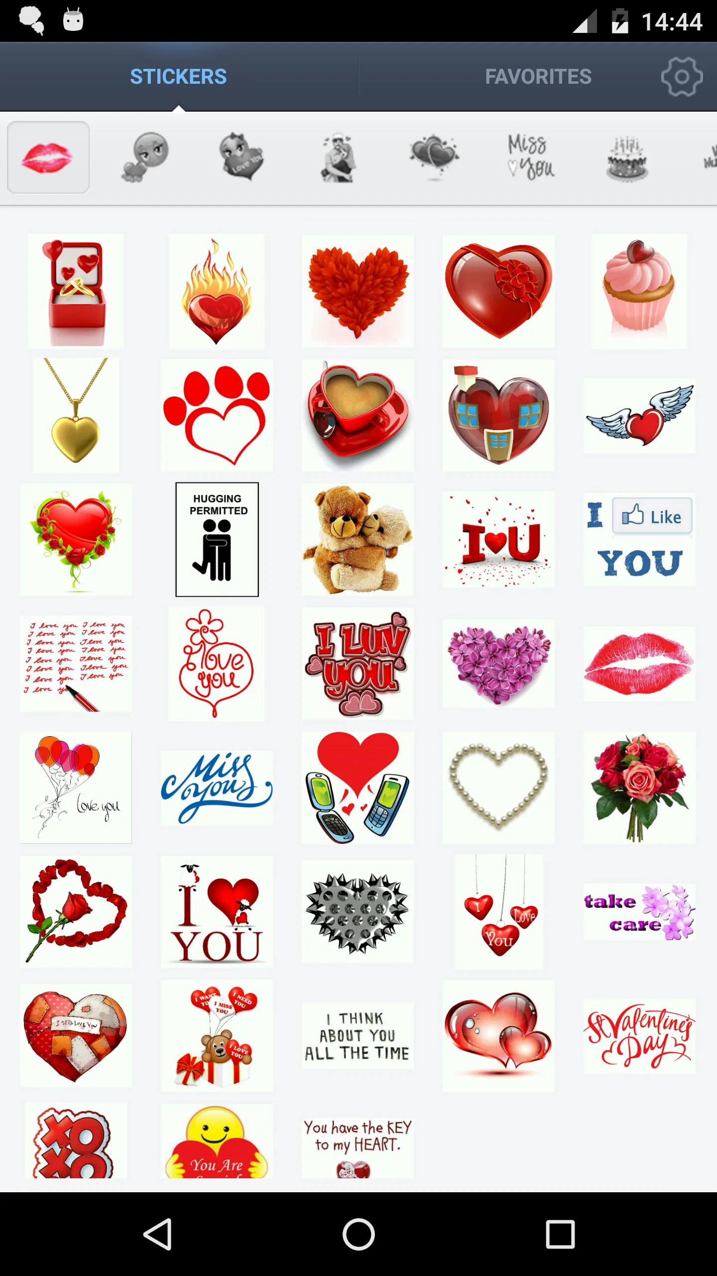 Love Sticker | Indus Appstore | Screenshot