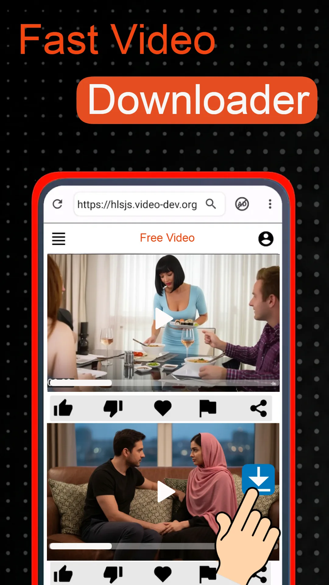 X Video Downloader | Indus Appstore | Screenshot