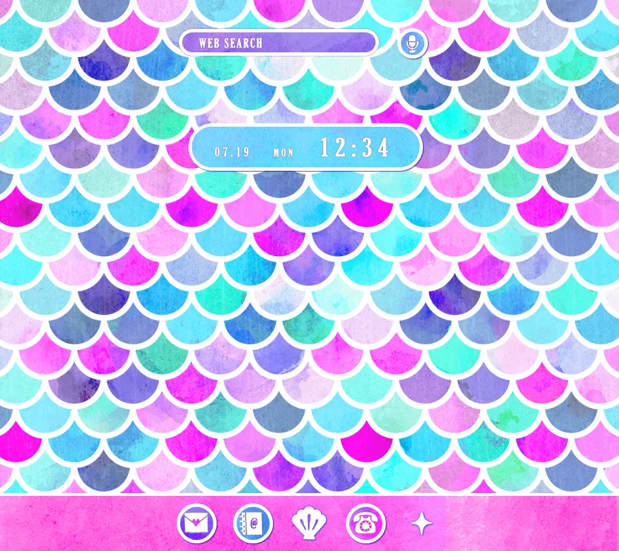 Mermaid Scales Theme | Indus Appstore | Screenshot