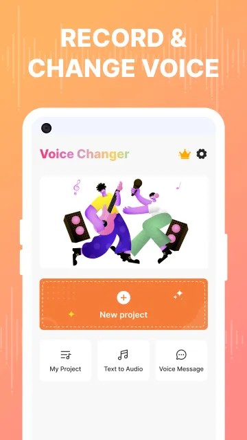 Voice Changer By Sound Effects | Indus Appstore | Screenshot