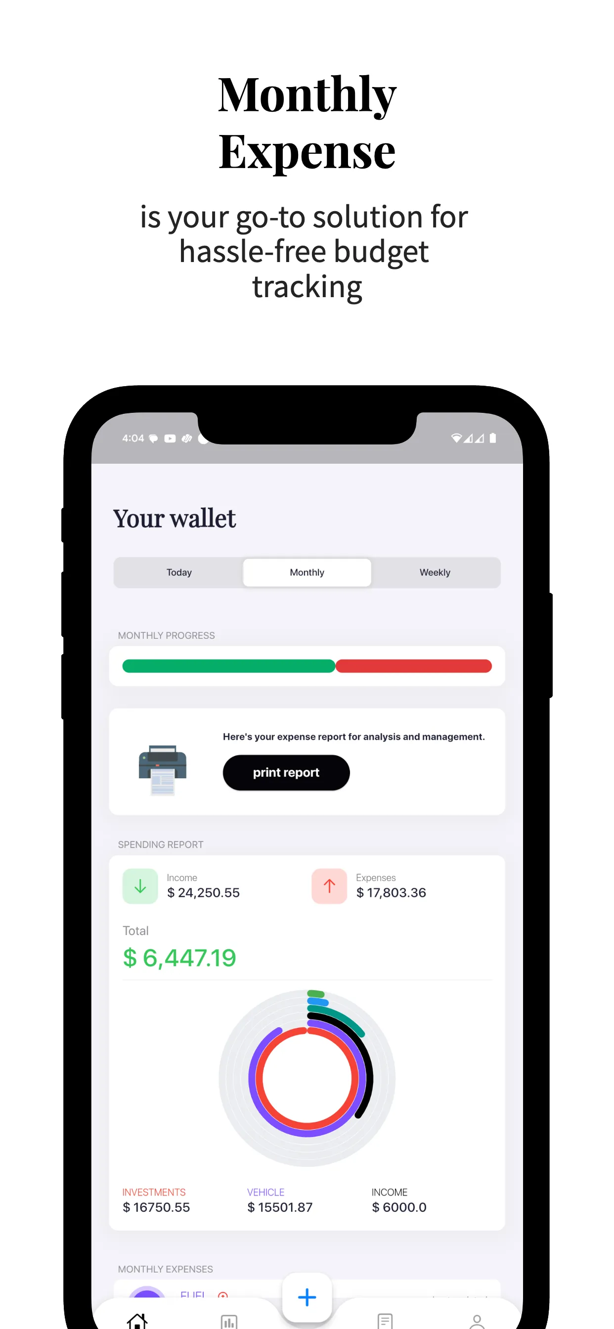 Wallet: daily expense tracker | Indus Appstore | Screenshot