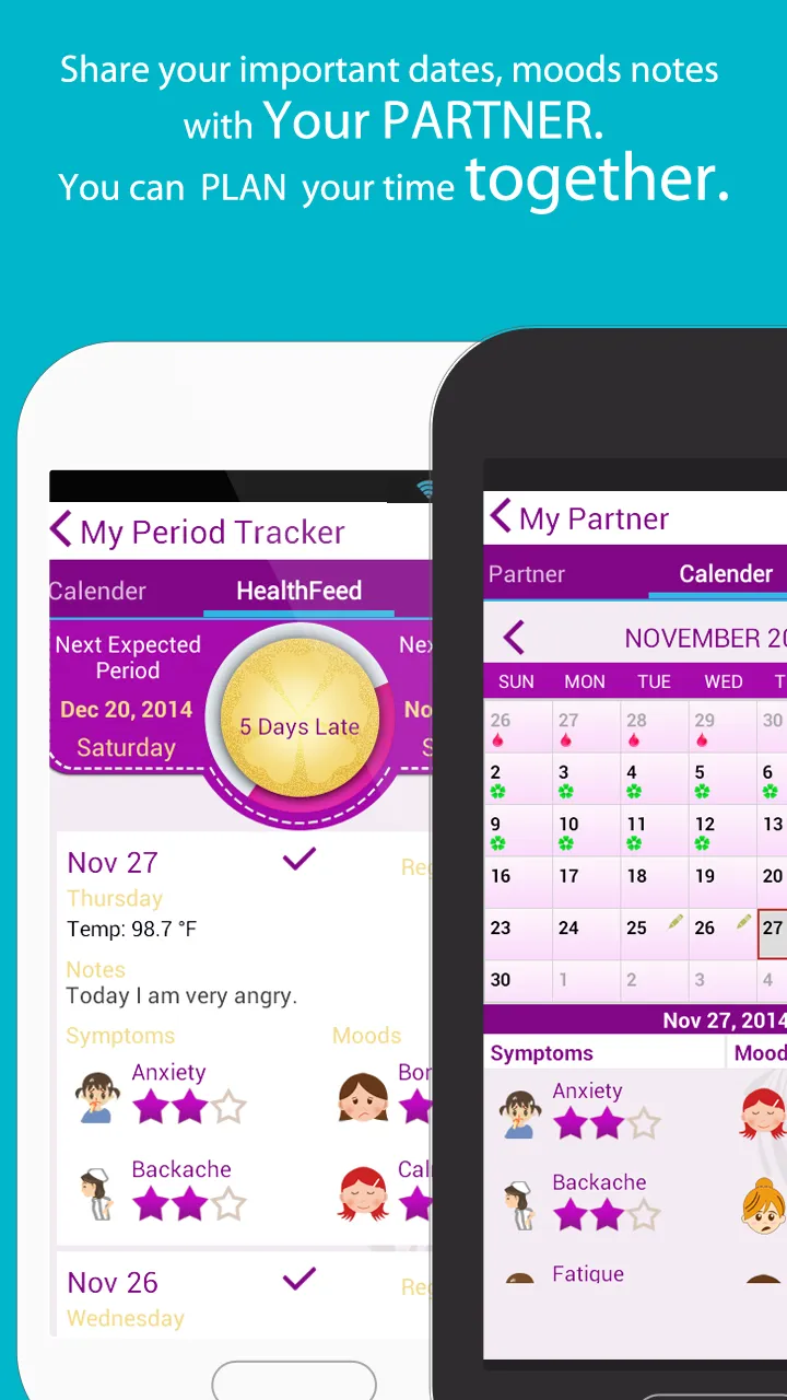 My Period Tracker / Calendar | Indus Appstore | Screenshot