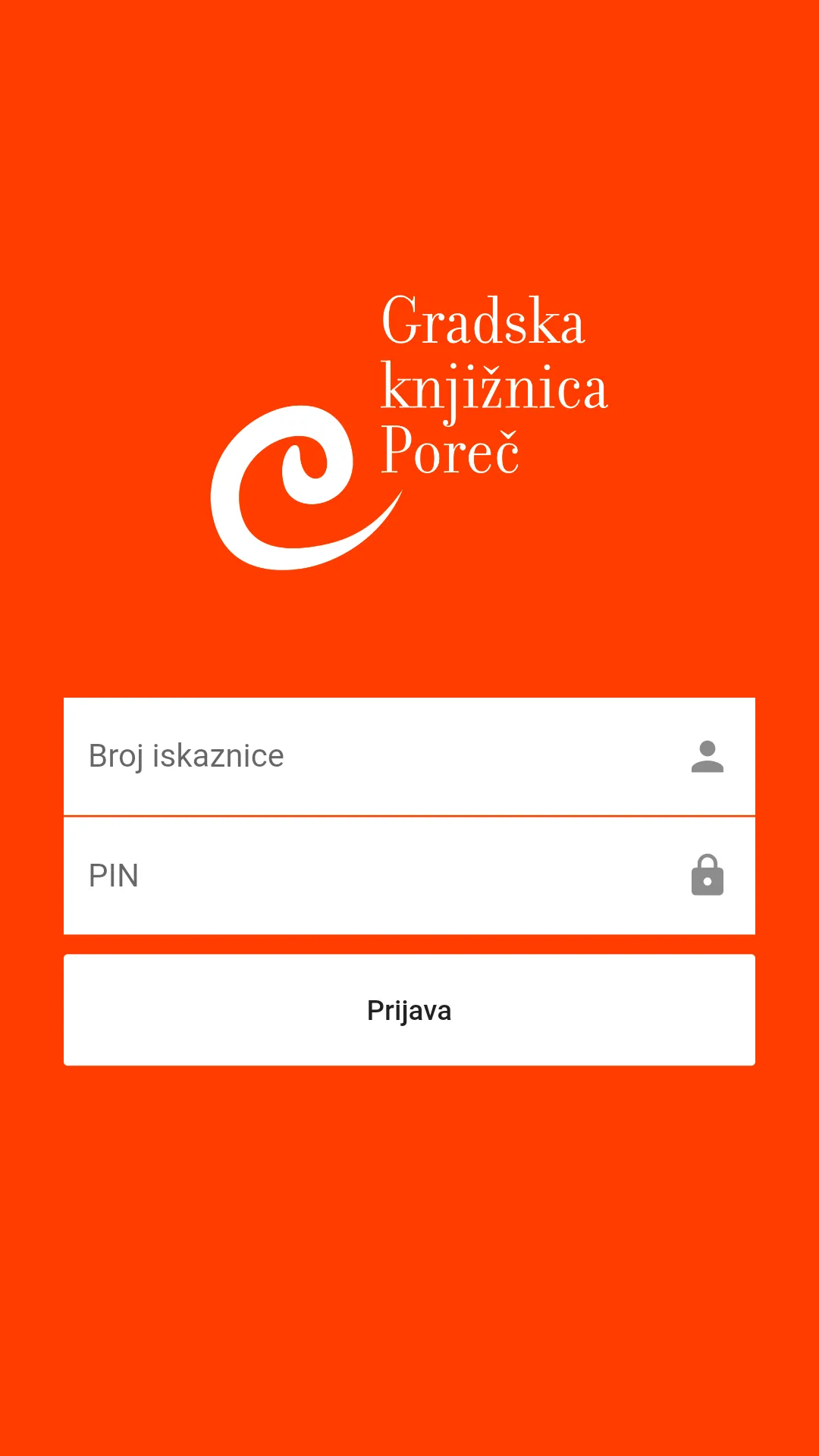 Porec Library - eLibraryCard | Indus Appstore | Screenshot