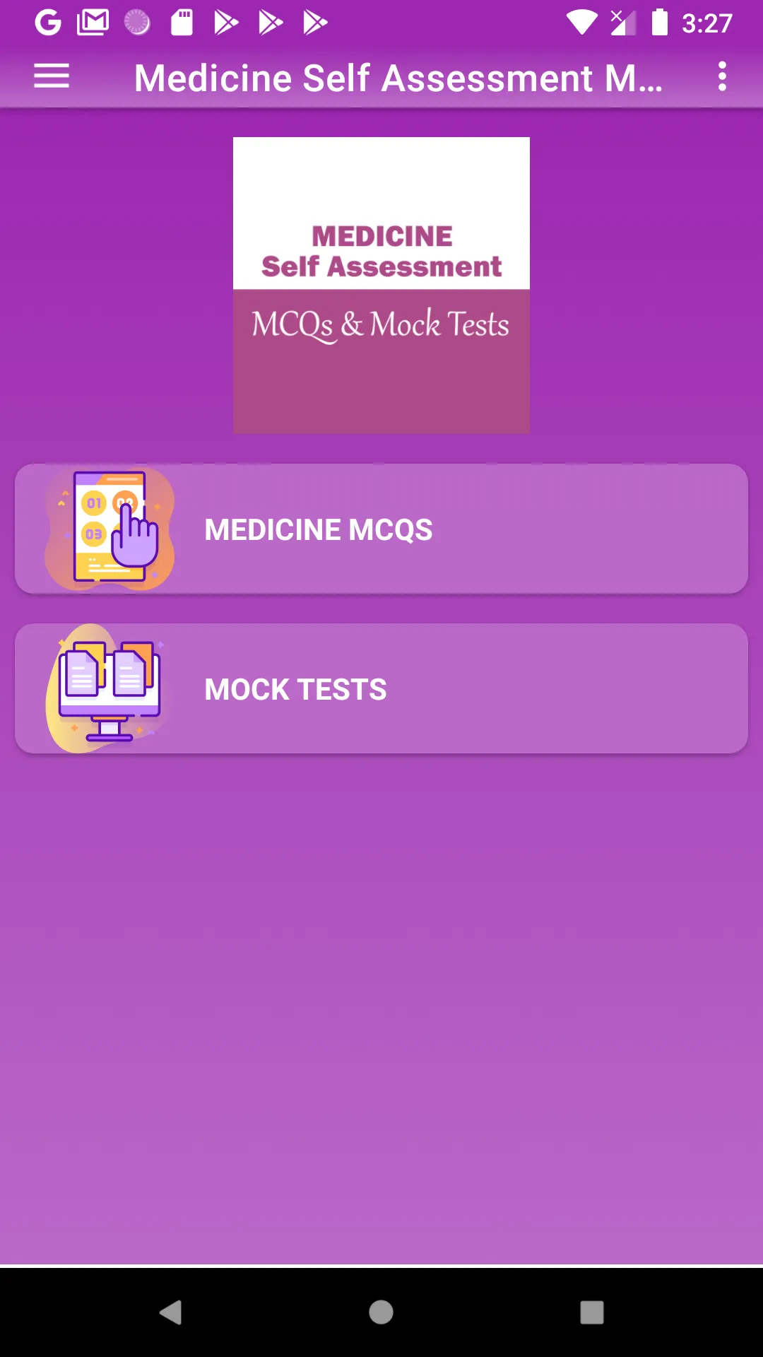 Medicine Self Assessment MCQs | Indus Appstore | Screenshot