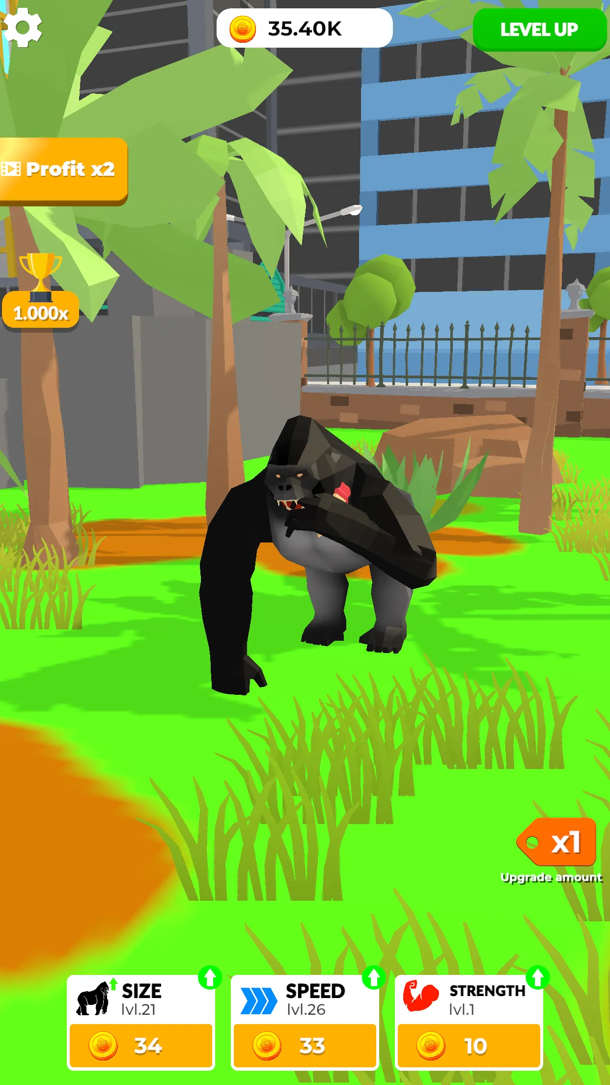 Idle Gorilla: Evolution Empire | Indus Appstore | Screenshot